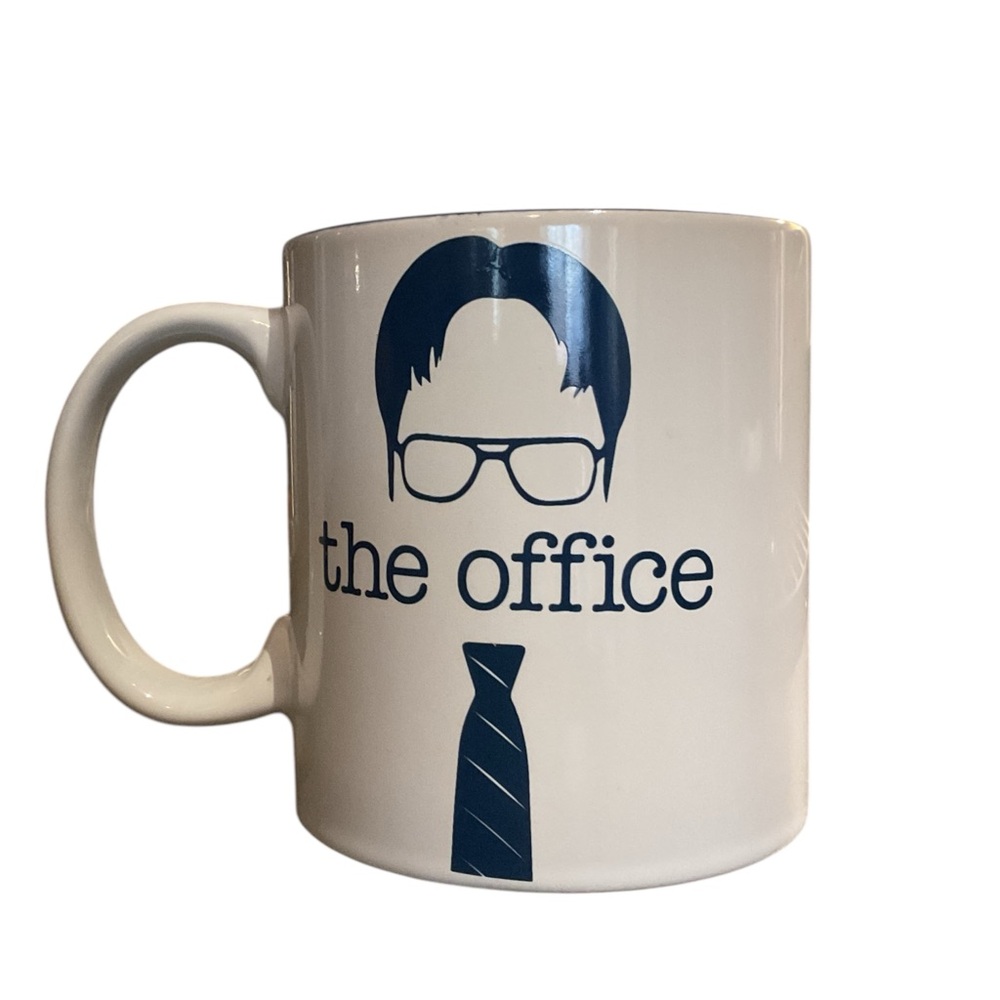 the office coffee mug bears beets battlestar Tv show Dunder Mifflin Dwight